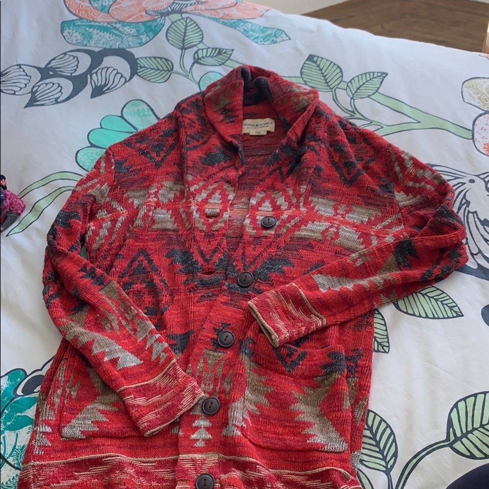 Ralph Lauren denim and supply sweater